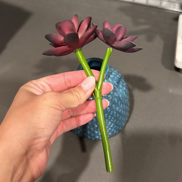 Faux Plant + Vase - Picture 5 of 5